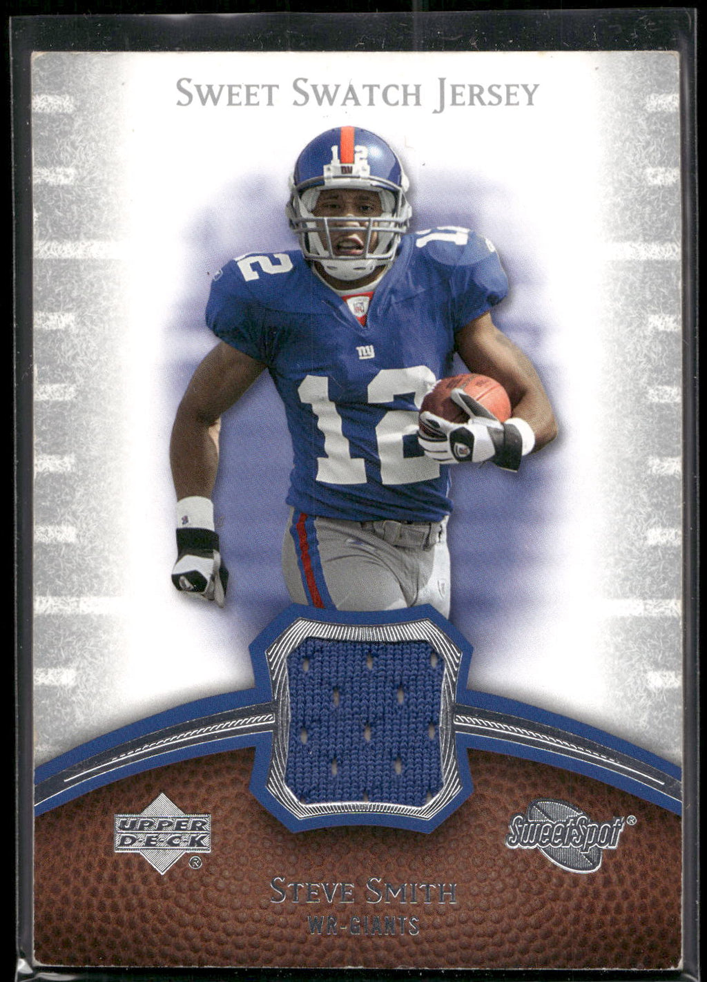 2007 Upper Deck Sweet Spot #SS-SS Steve Smith Sweet Swatch Jersey