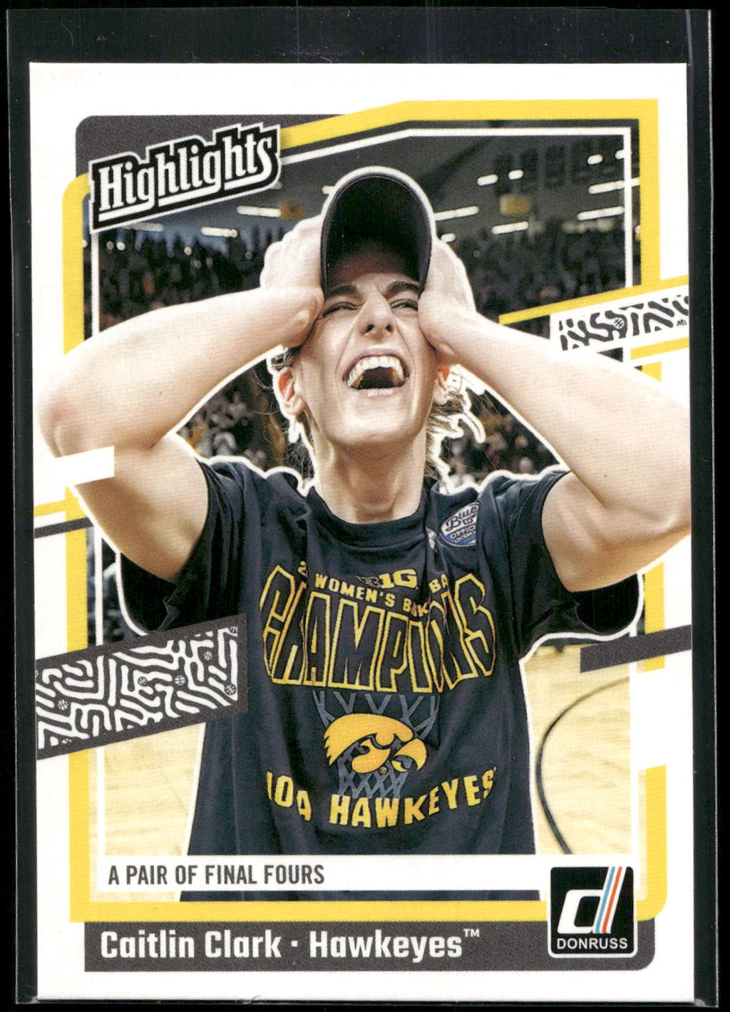 2024 Panini Caitlin Clark Collection #H8 Caitlin Clark Highlights