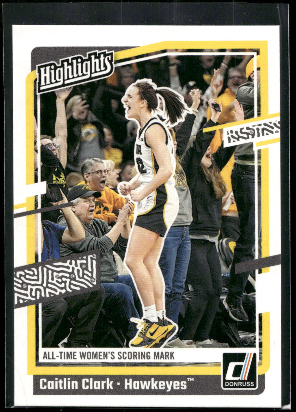 2024 Panini Caitlin Clark Collection #H10 Caitlin Clark Highlights