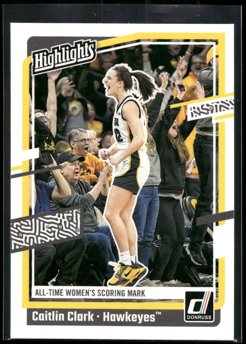 2024 Panini Caitlin Clark Collection #H10 Caitlin Clark Highlights