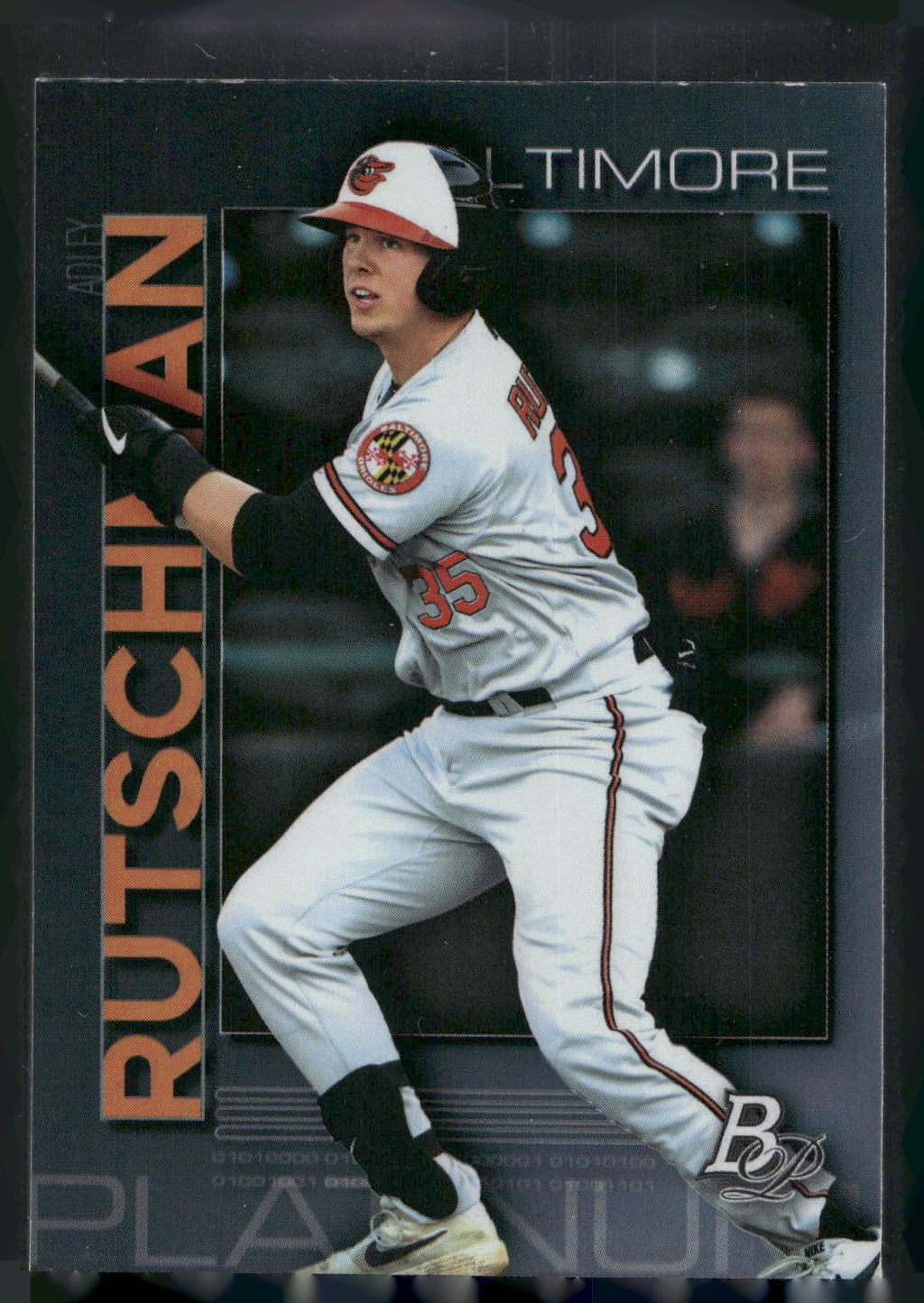 2020 Bowman Platinum #TOP-15 Adley Rutschman Top Prospects