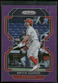 2022 Panini Prizm #6 Bryce Harper Purple Prizm