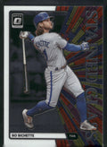 2020 Donruss Optic #SG-9 Bo Bichette Stained Glass