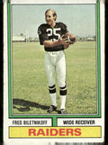 1974 Topps #490 Fred Biletnikoff