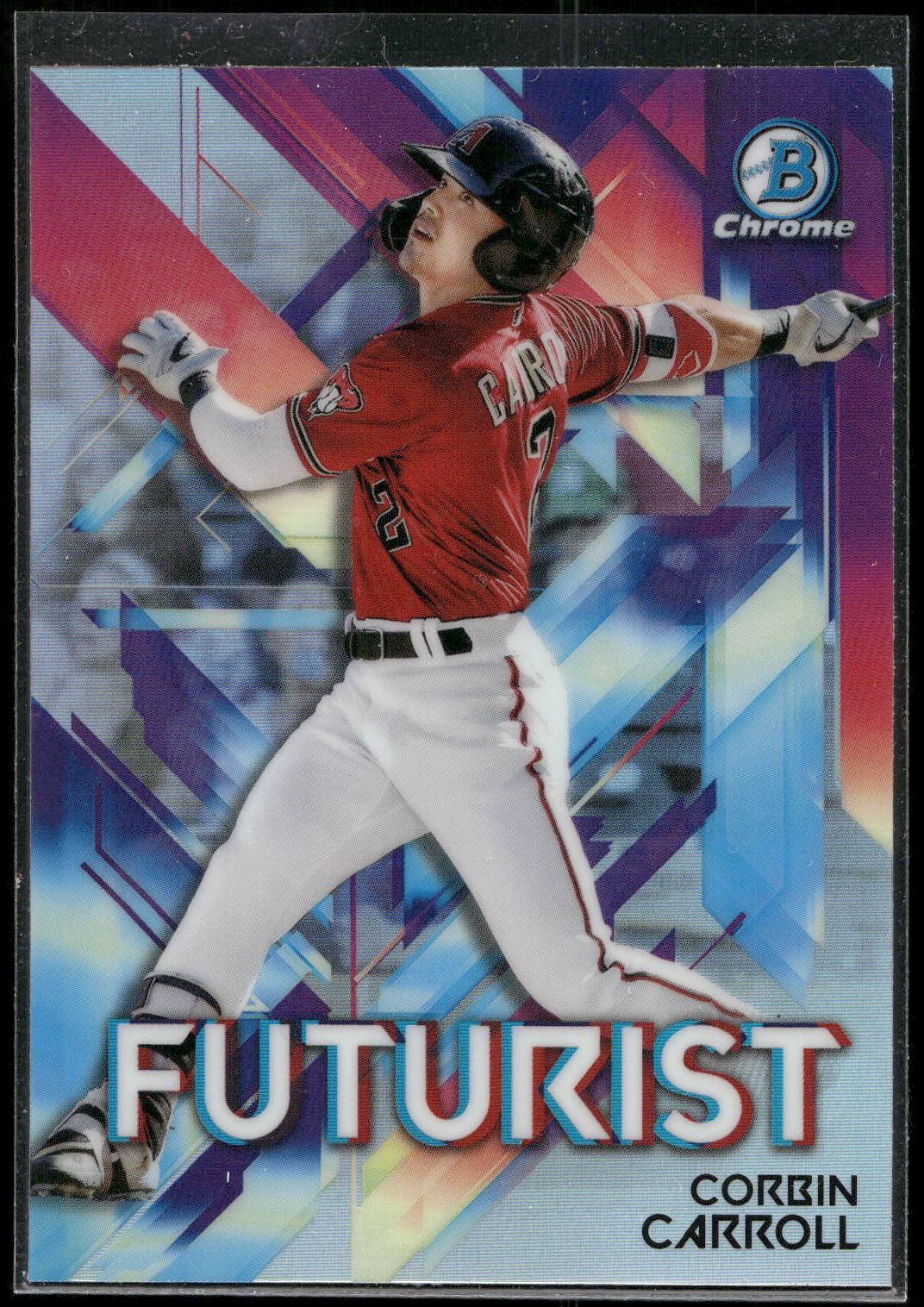2021 Bowman #FUT-CC Corbin Carroll Chrome Futurist