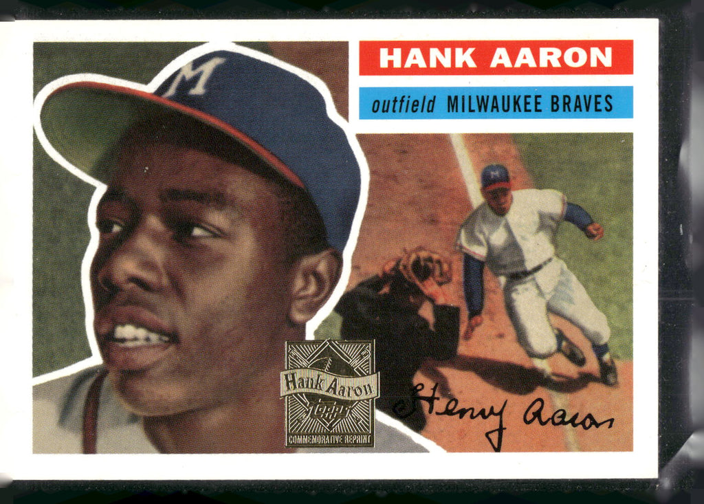 2000 Topps #3 Hank Aaron Hank Aaron