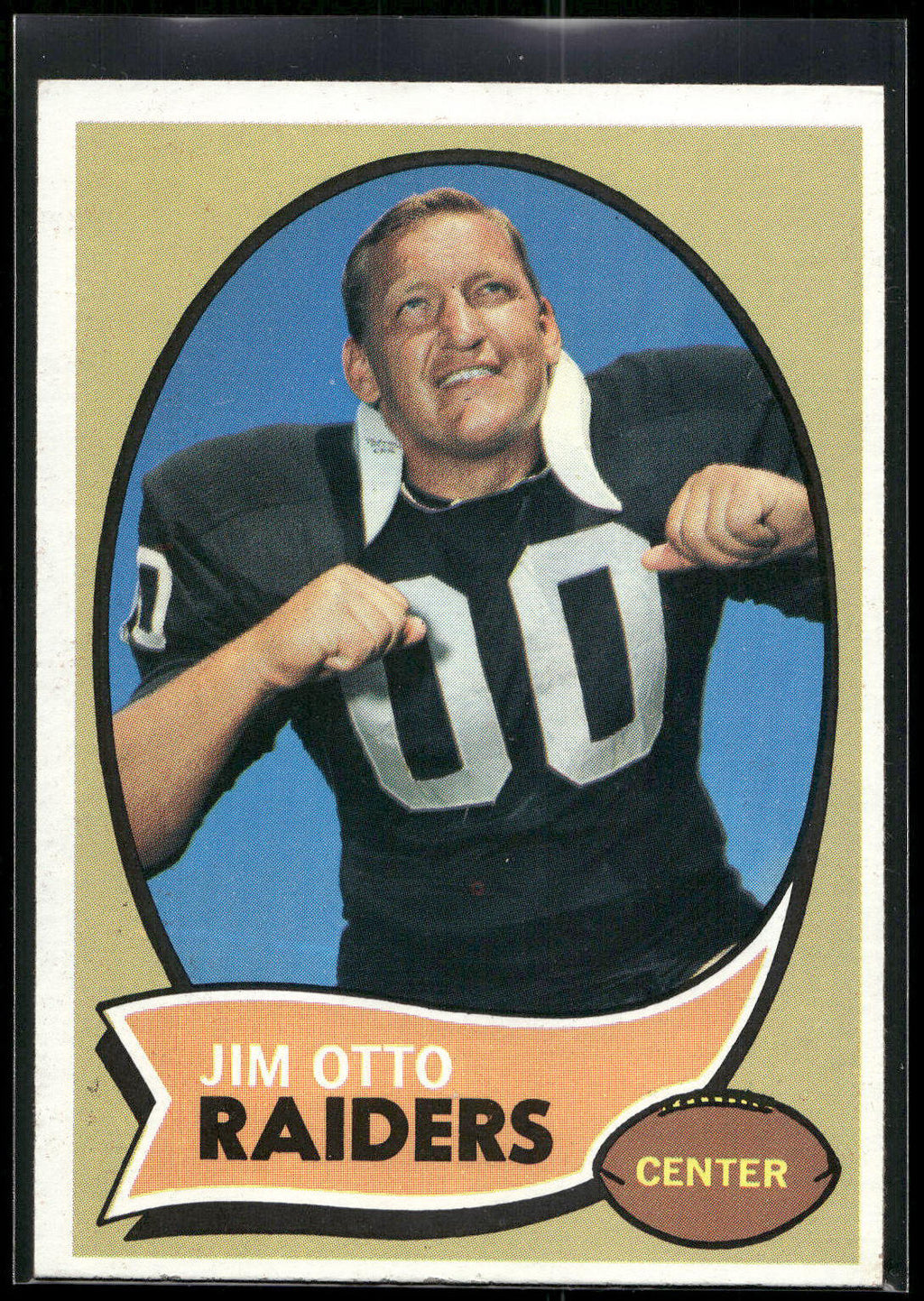 1970 Topps #116 Jim Otto