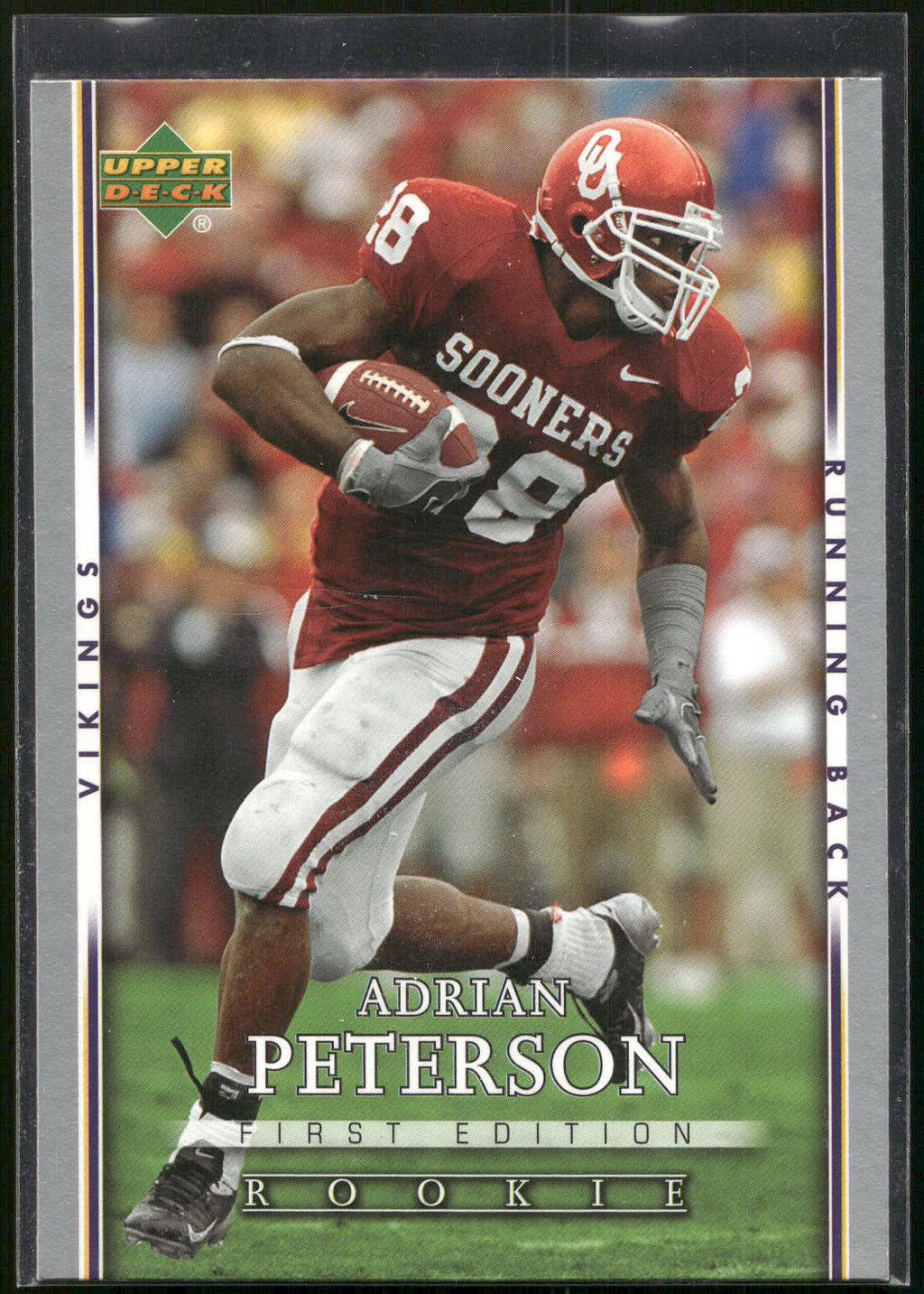 2007 Upper Deck First Edition #104 Adrian Peterson