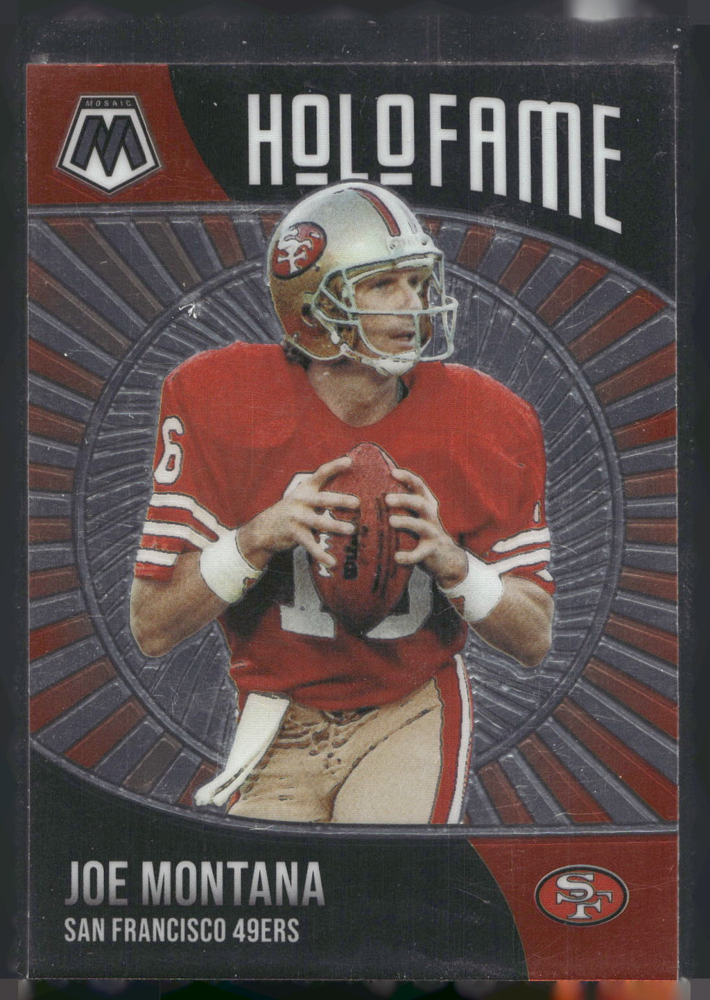 2021 Panini Mosaic #5 Joe Montana HoloFame
