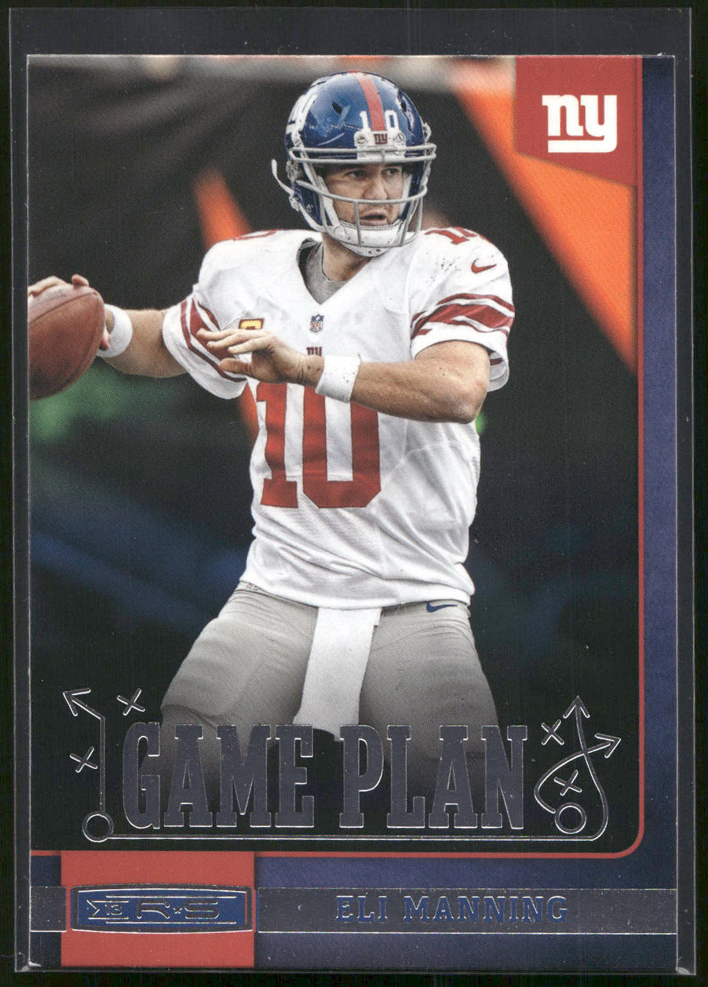 2013 Panini Rookies & Stars #18 Eli Manning Game Plan