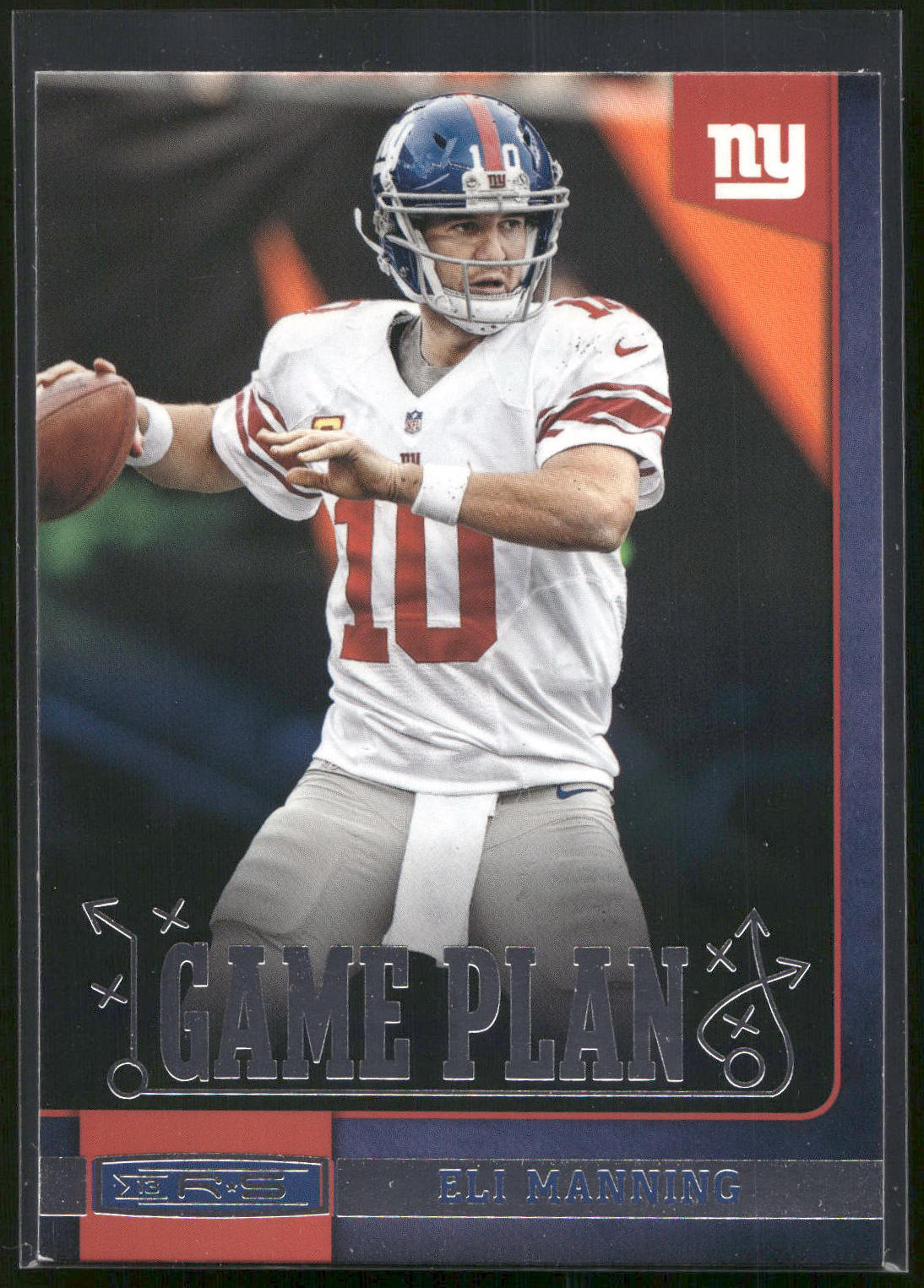 2013 Panini Rookies & Stars #18 Eli Manning Game Plan