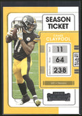 2021 Panini Contenders #84 Chase Claypool