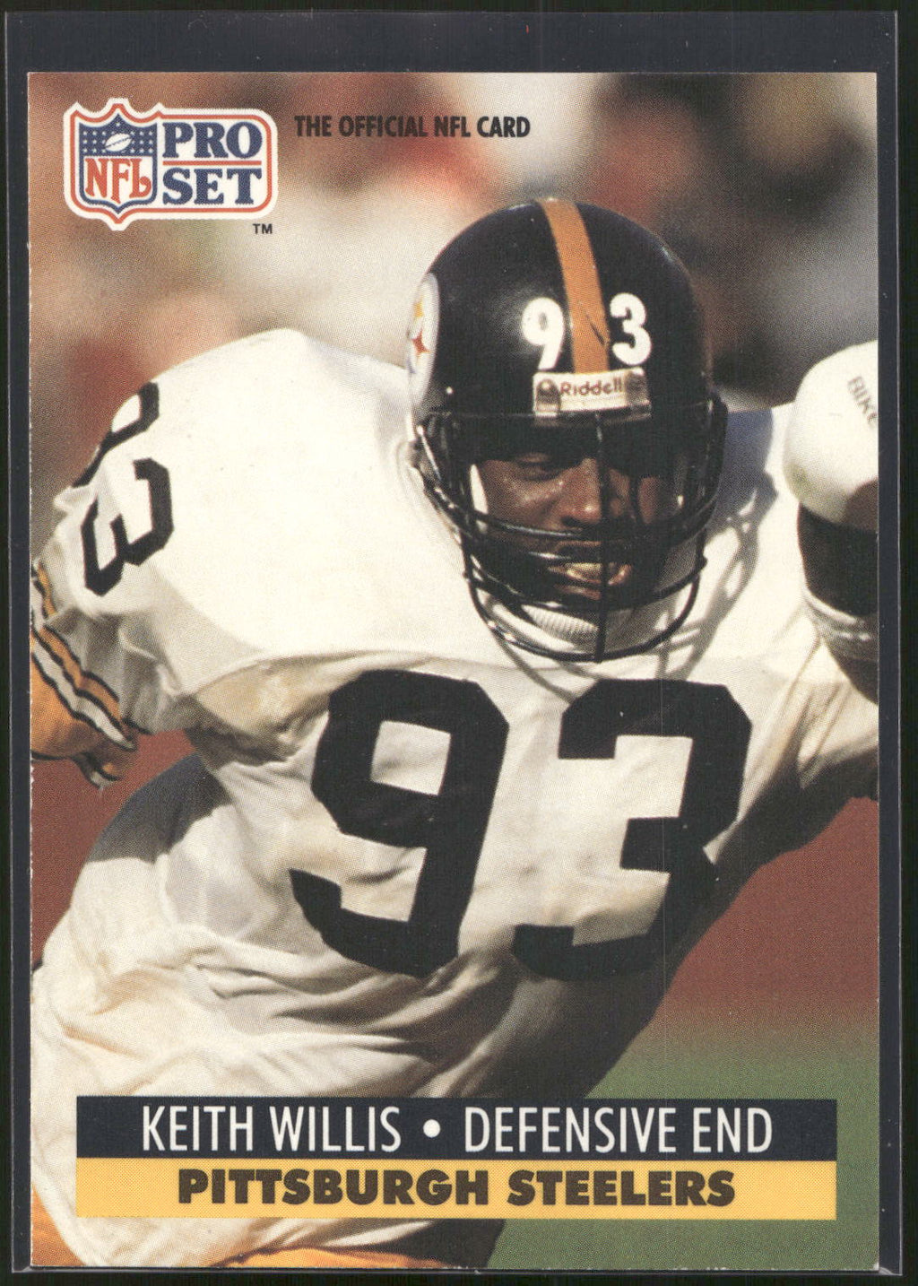 1991 Pro Set #638 Keith Willis