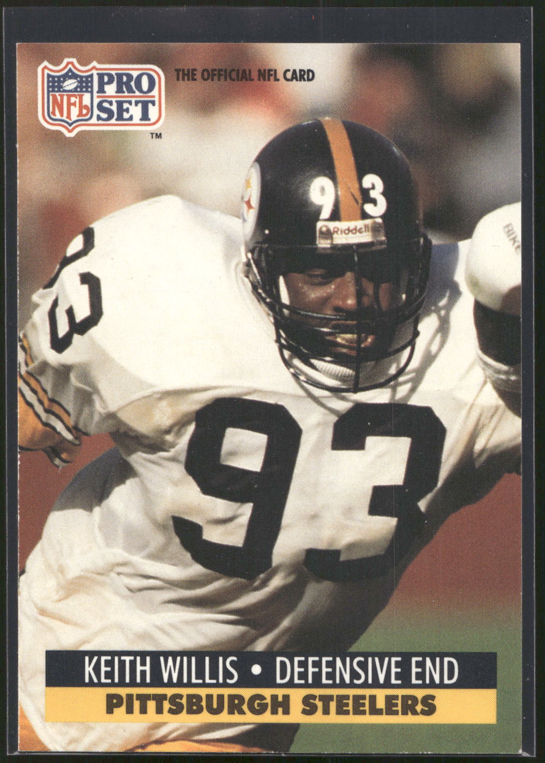 1991 Pro Set #638 Keith Willis
