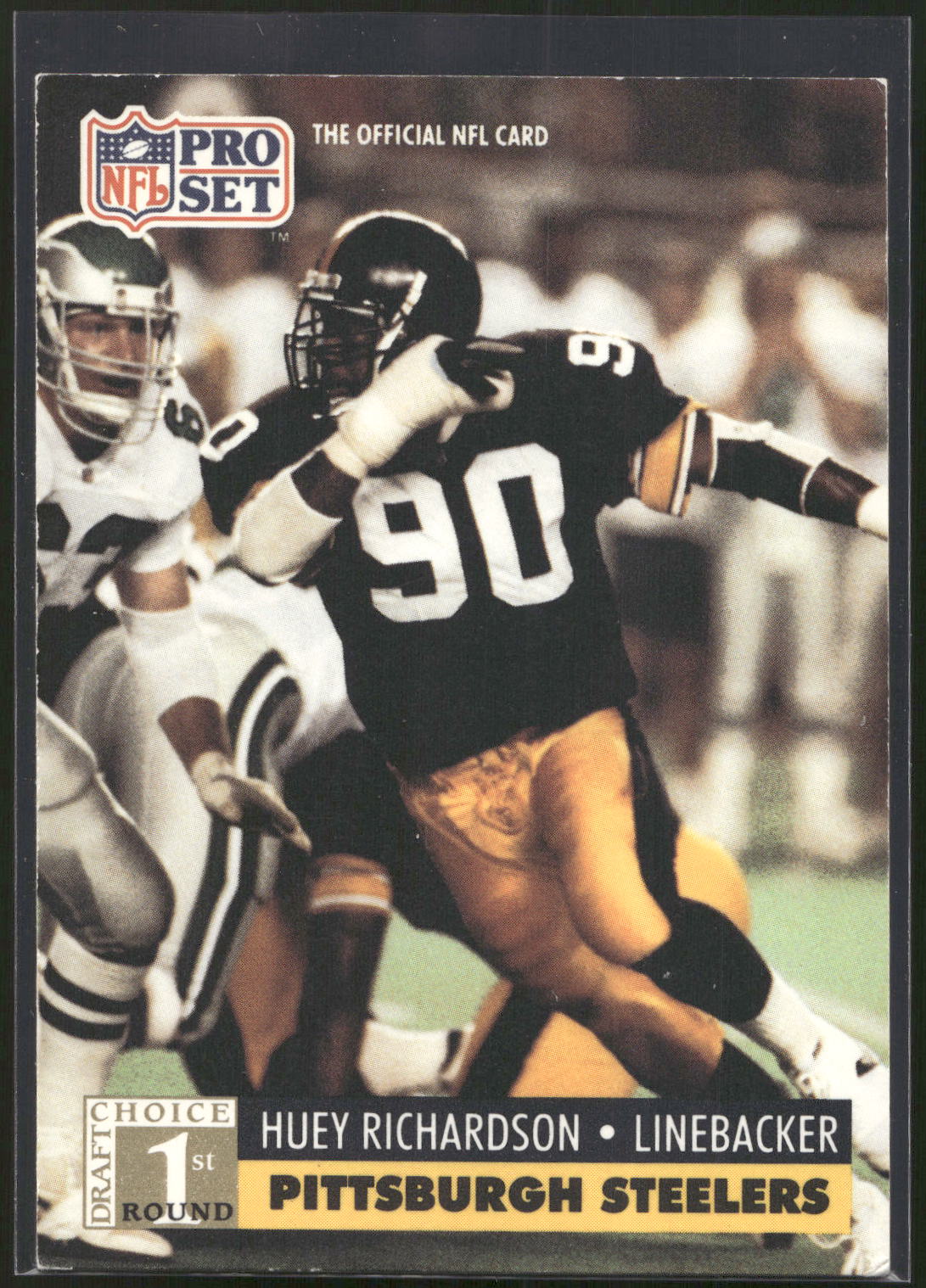 1991 Pro Set #744 Huey Richardson