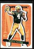 1995 Collector's Choice Update #8 Brett Favre Stick-Ums