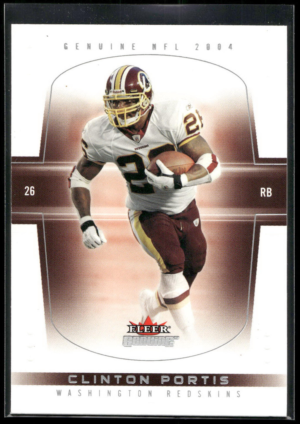 2004 Fleer Genuine #34 Clinton Portis