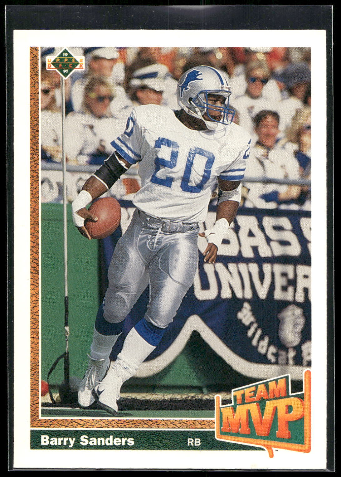 1991 Upper Deck #458 Barry Sanders