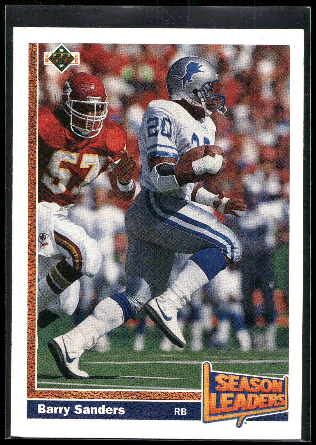 1991 Upper Deck #401 Barry Sanders
