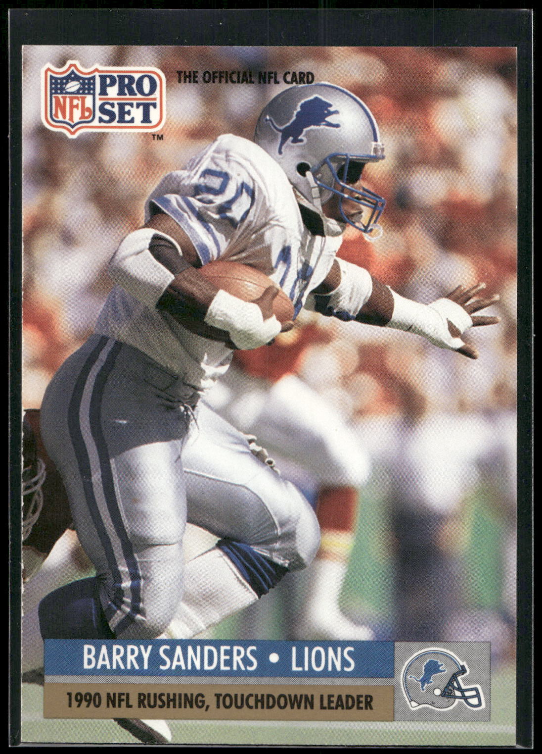 1991 Pro Set #10 Barry Sanders