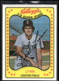 1981 Kellogg's 3-D Super Stars #40 Fred Lynn