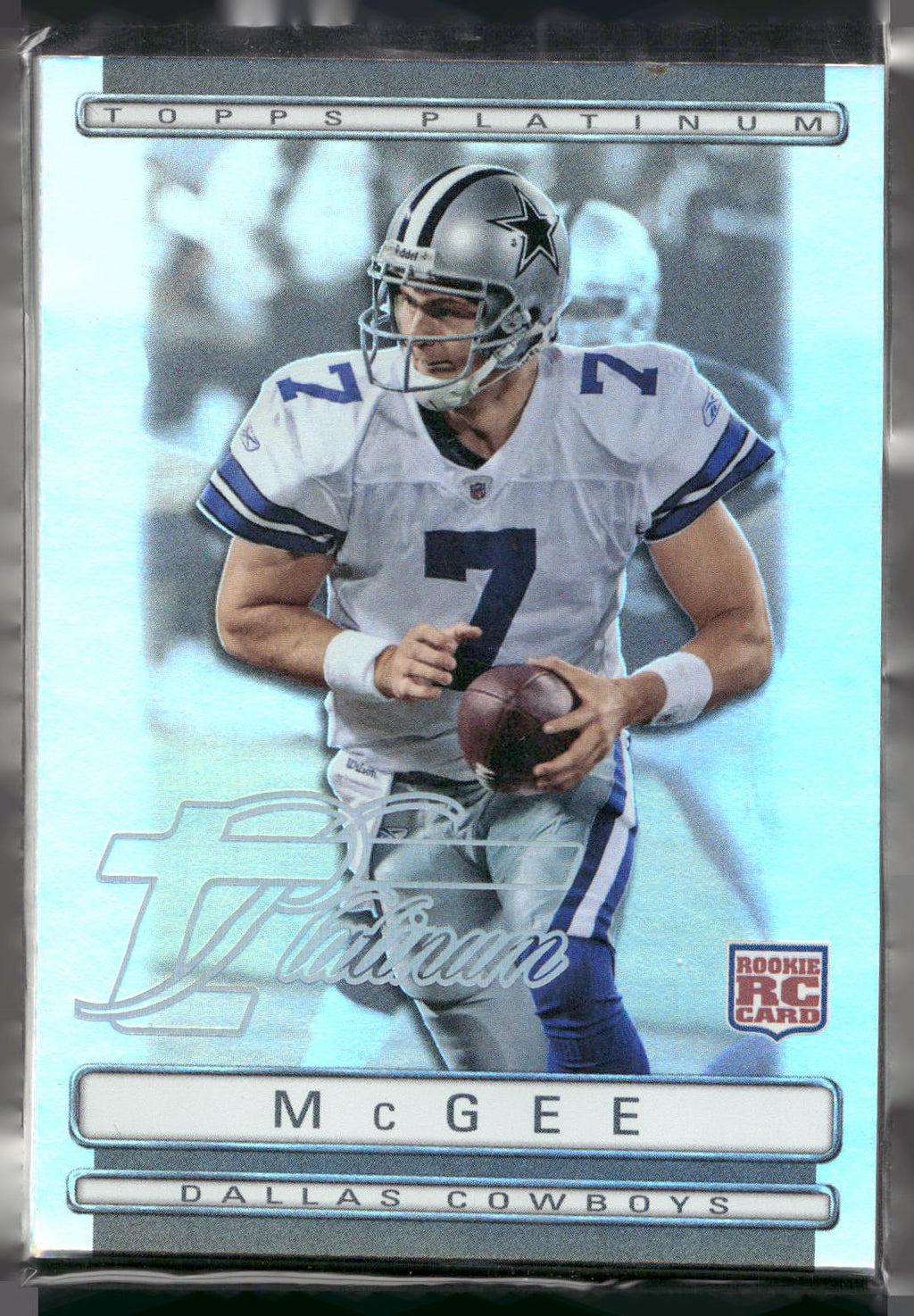 2009 Topps Platinum #143 Stephen McGee Base Rookie Variation #/1549