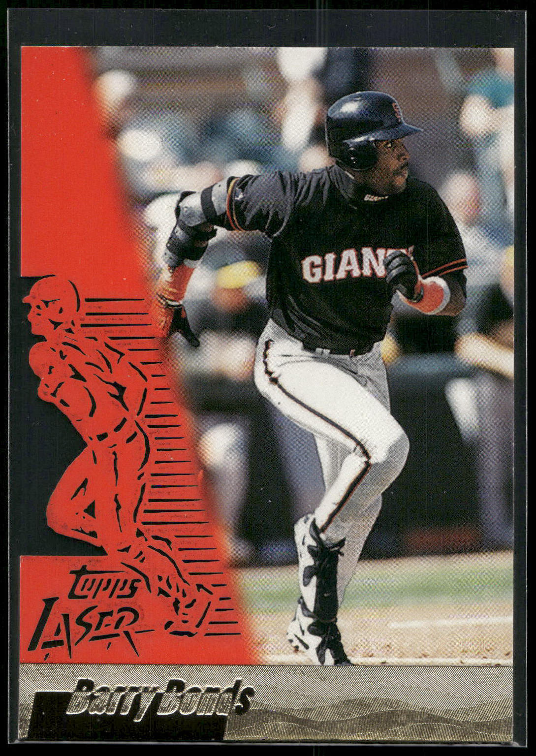 1996 Topps Laser #37 Barry Bonds