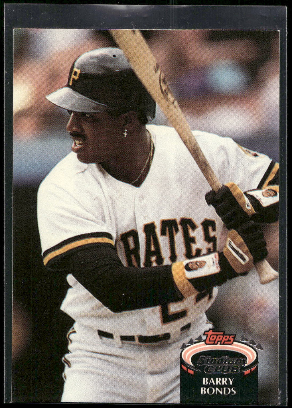 1992 Stadium Club #620b Barry Bonds