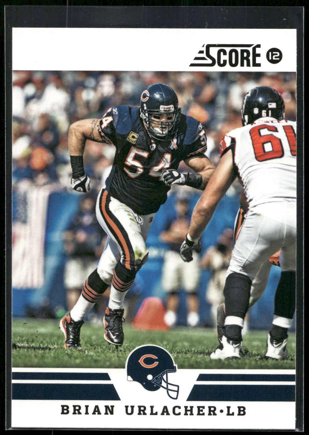 2012 Score #61 Brian Urlacher