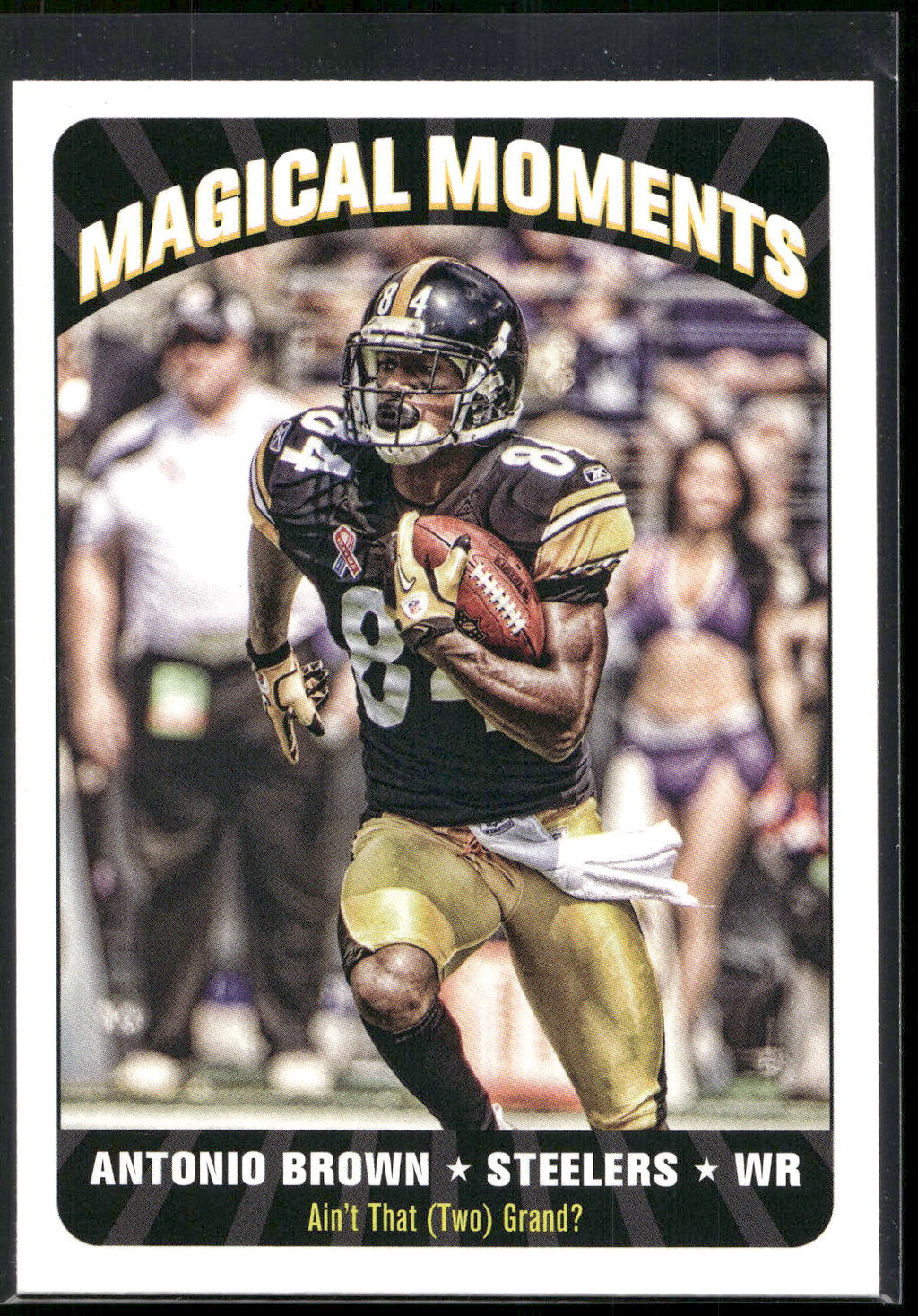 2012 Topps Magic #MM-AB Antonio Brown Magical Moments
