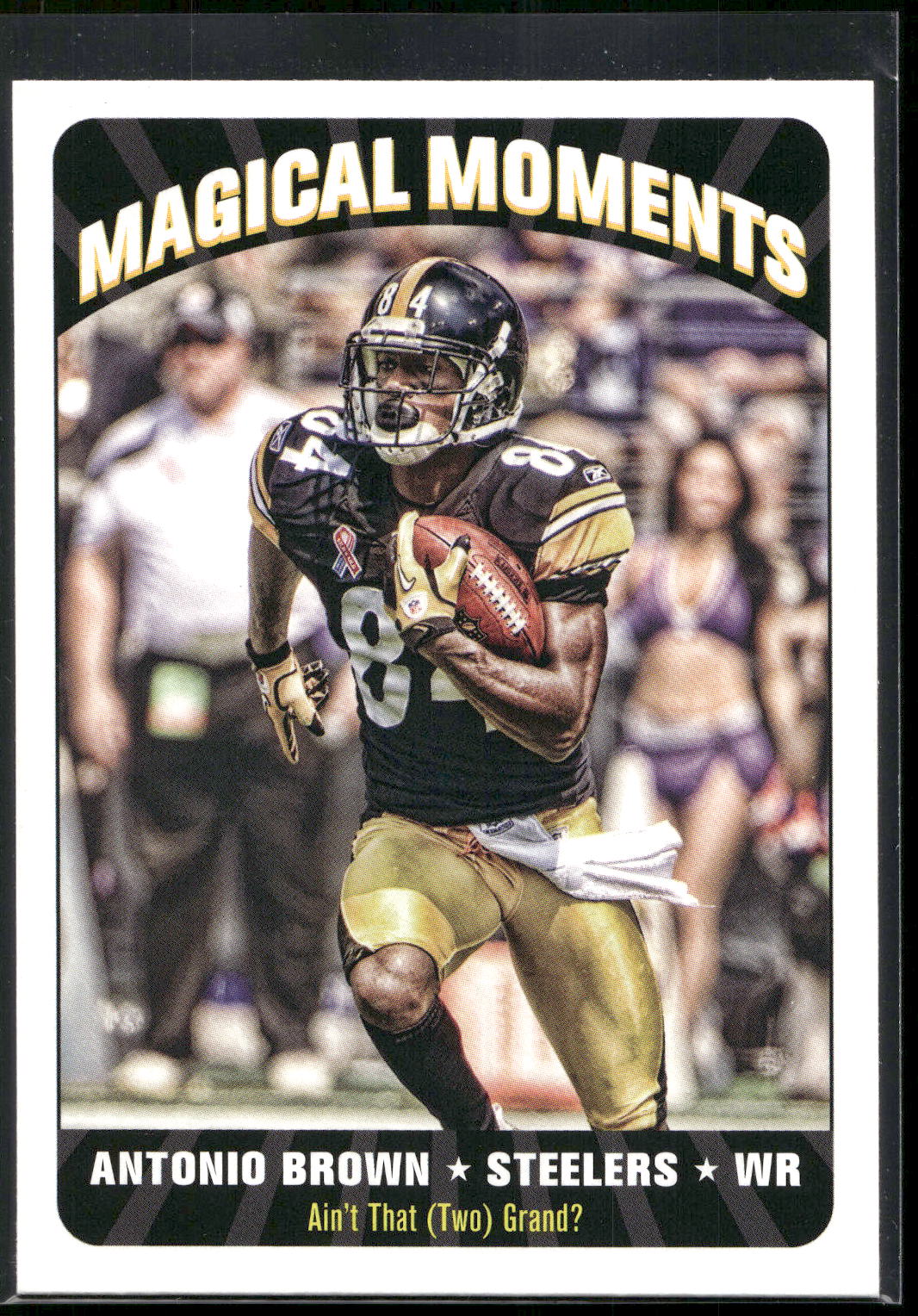 2012 Topps Magic #MM-AB Antonio Brown Magical Moments