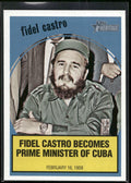 2008 Topps Heritage #NF3 Fidel Castro News Flashbacks