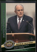 2009 Upper Deck 20th Anniversary #1541 Mayor of New York