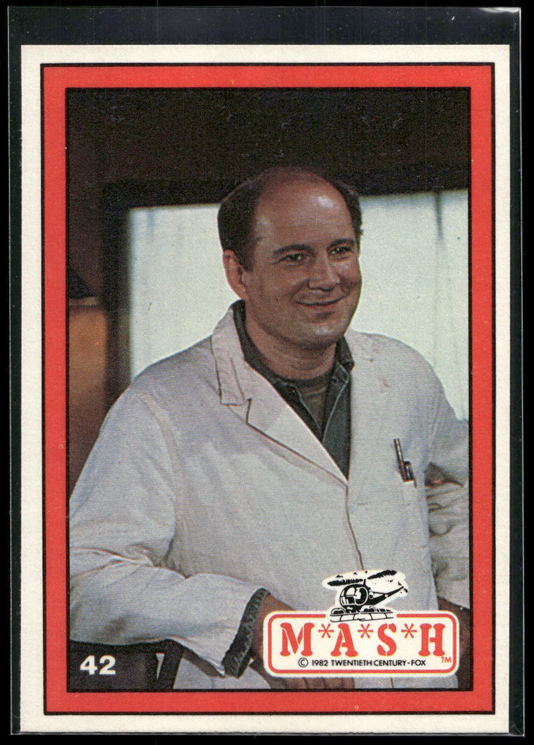 1982 Donruss M*A*S*H #42 Major Winchester
