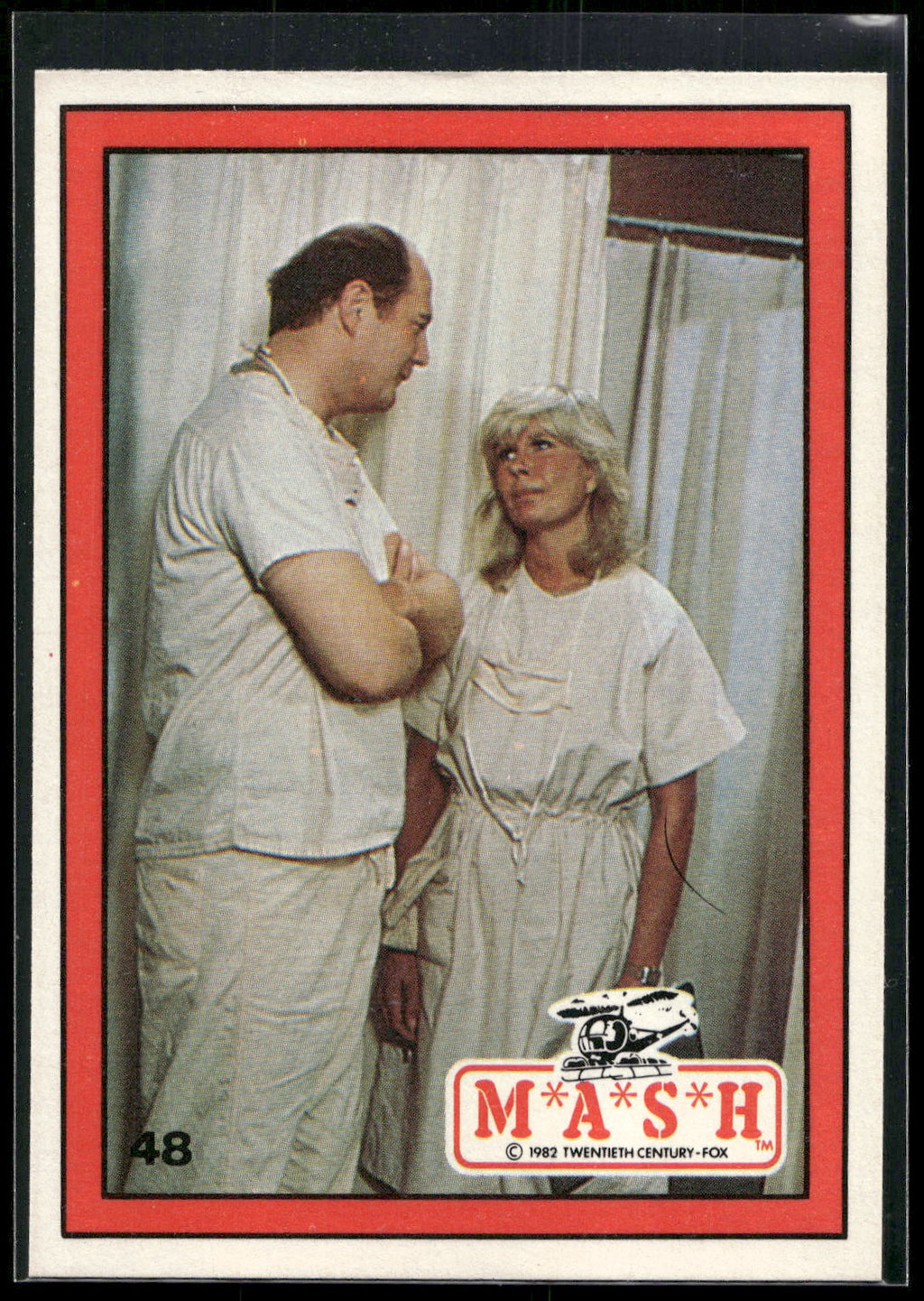 1982 Donruss M*A*S*H #48 Winchester & Margaret