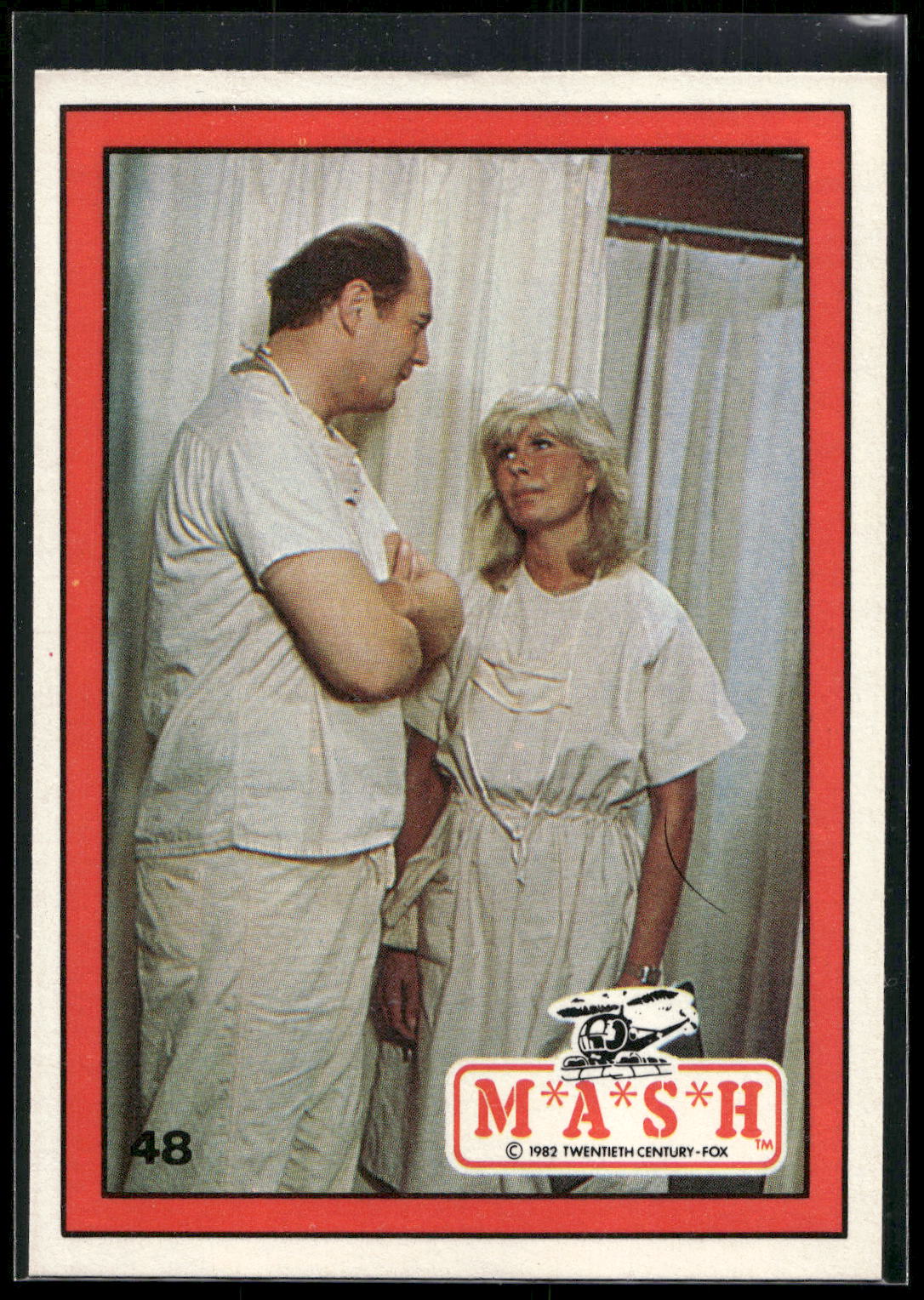 1982 Donruss M*A*S*H #48 Winchester & Margaret