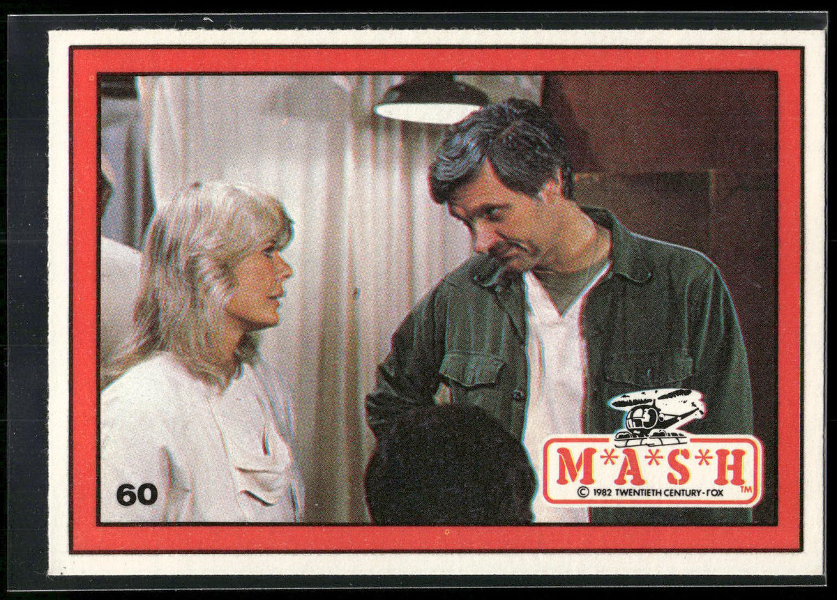1982 Donruss M*A*S*H #60 Margaret & Hawkeye
