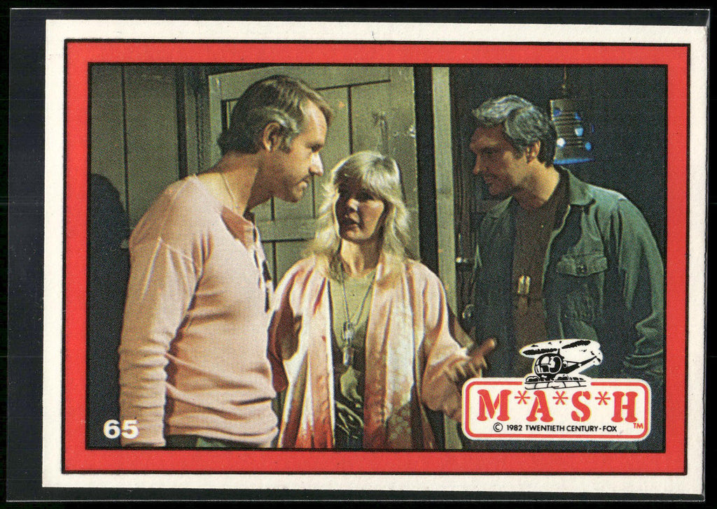 1982 Donruss M*A*S*H #65 BJ, Margaret & Hawkeye