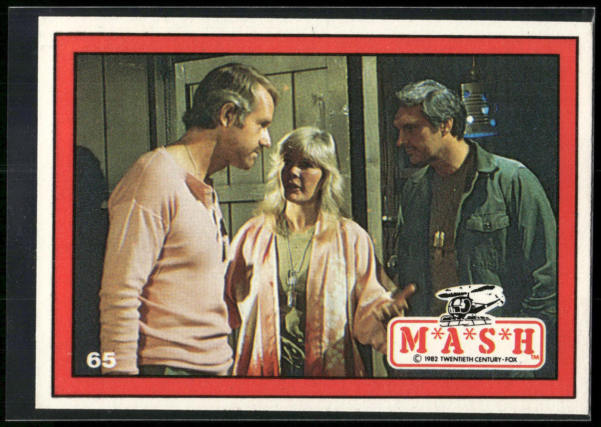 1982 Donruss M*A*S*H #65 BJ, Margaret & Hawkeye