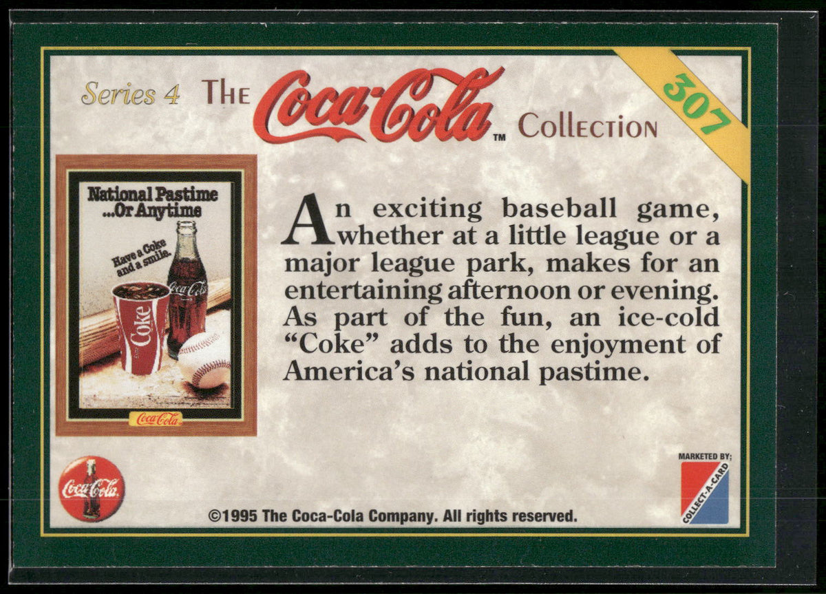 1995 Collect-A-Card Coca-Cola Collection Series 4 #307
