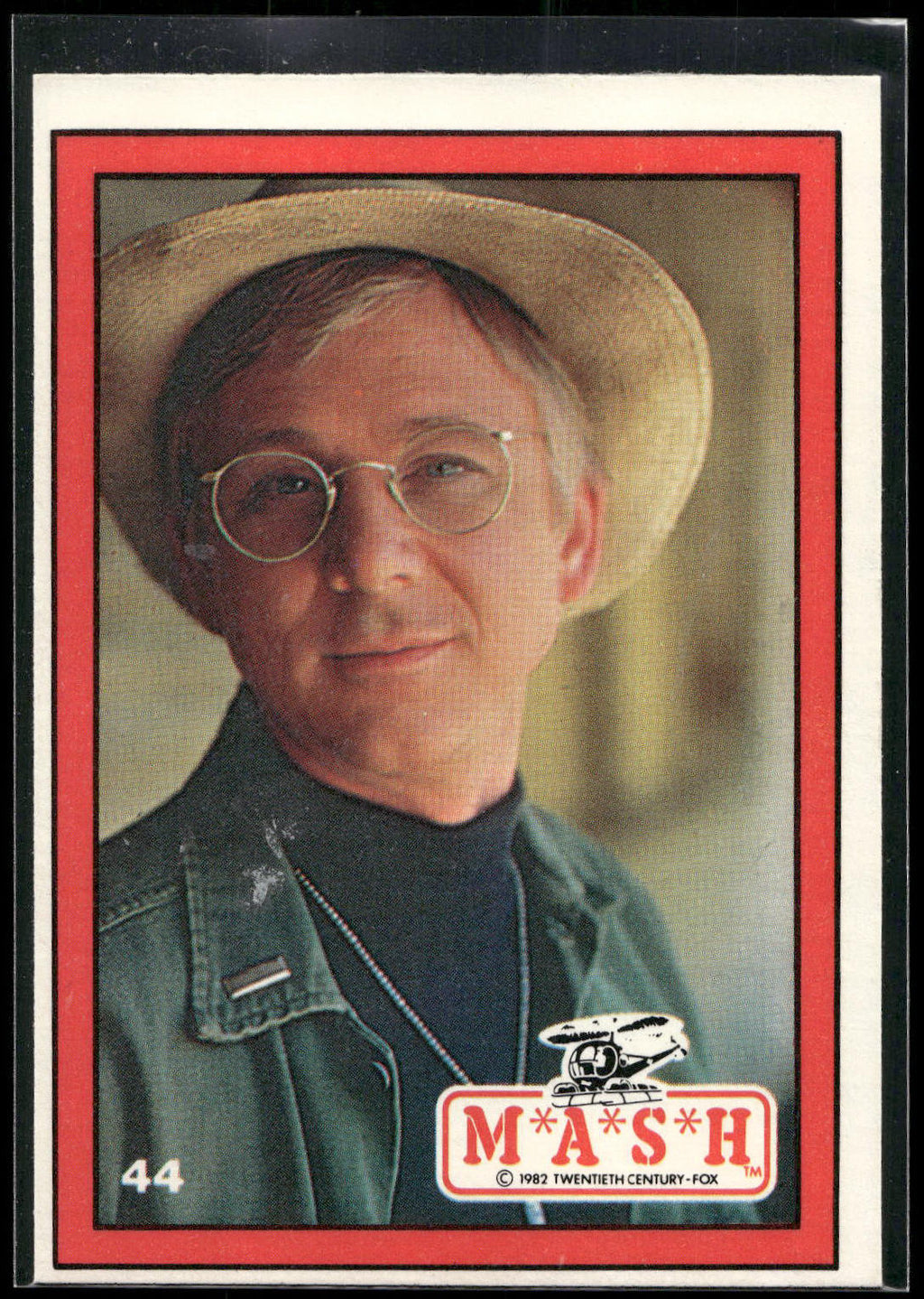 1982 Donruss M*A*S*H #44 First Lieutenant Father John Patrick Francis Mulcahy