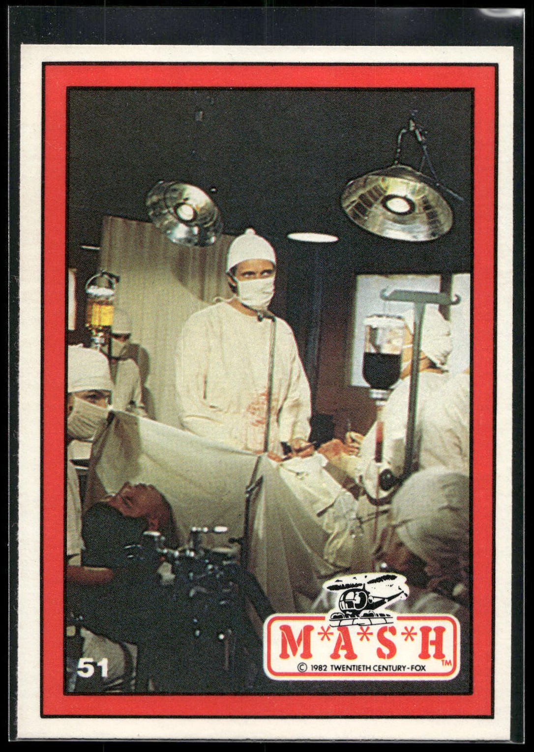 1982 Donruss M*A*S*H #51 Hawkeye in
