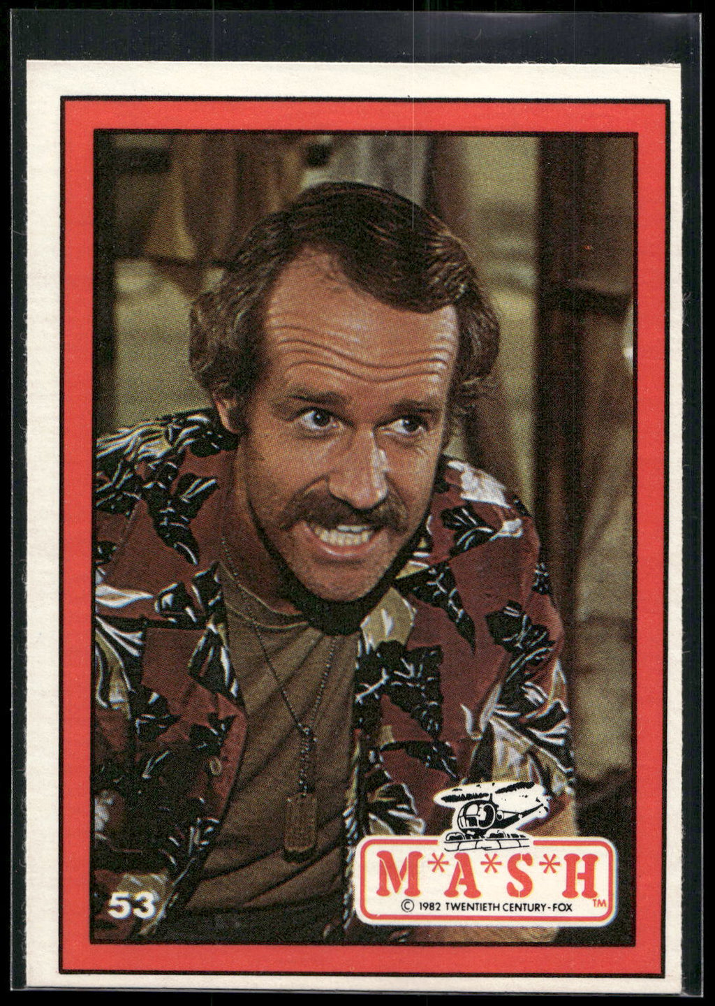 1982 Donruss M*A*S*H #53 BJ