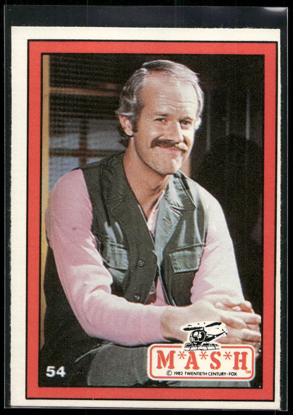 1982 Donruss M*A*S*H #54 BJ