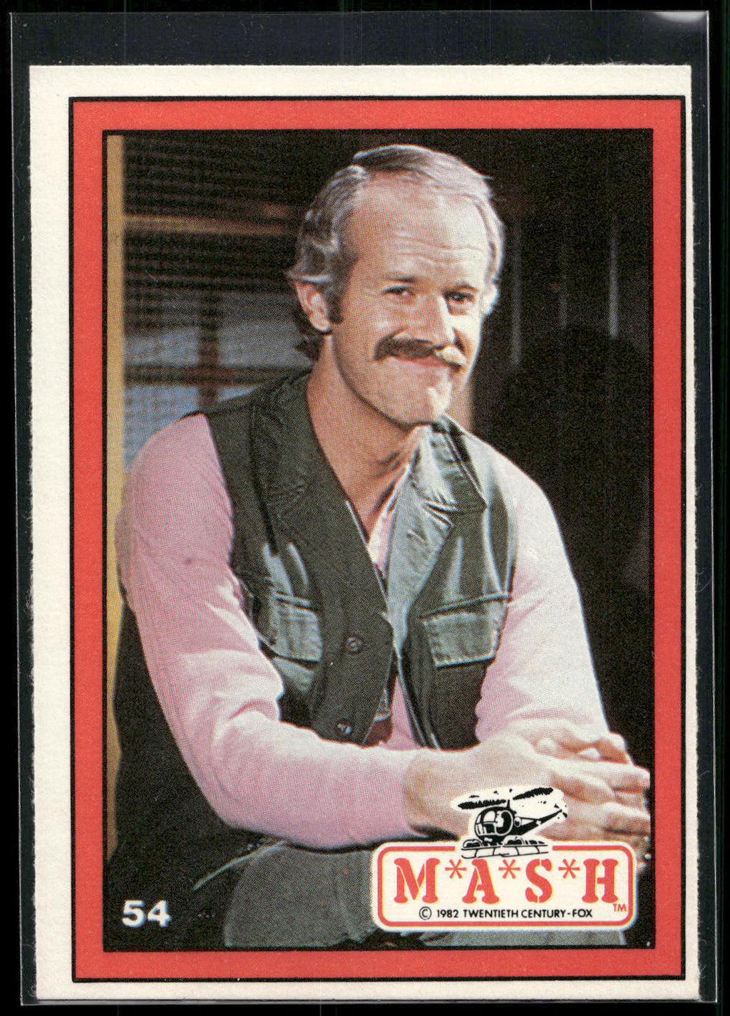 1982 Donruss M*A*S*H #54 BJ