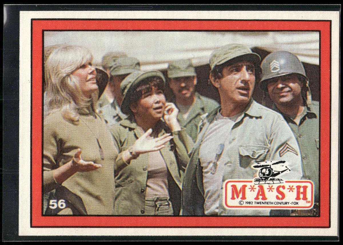 1982 Donruss M*A*S*H #56 Margaret, Kellye & Klinger