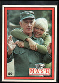 1982 Donruss M*A*S*H #59 Colonel Potter & Margaret
