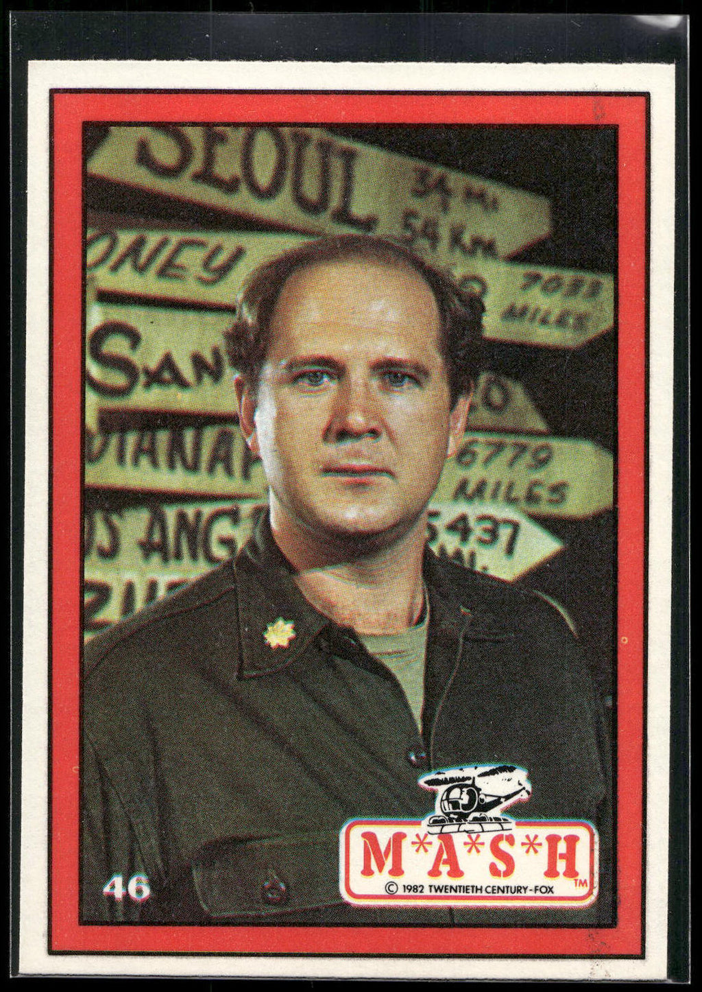 1982 Donruss M*A*S*H #46 Major Charles Emerson Winchester