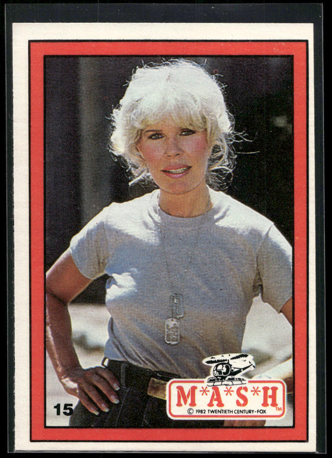 1982 Donruss M*A*S*H #15 Major Margaret Houlihan Penobscott