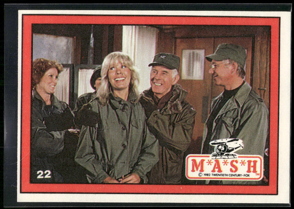 1982 Donruss M*A*S*H #22 Margaret & friends